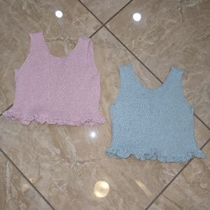 Bundle of Zara Sparkly Knit Tops